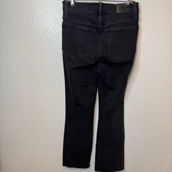 Madewell Black Cali Demi Boot Cut Jeans Size 27 - Picture 6 of 7